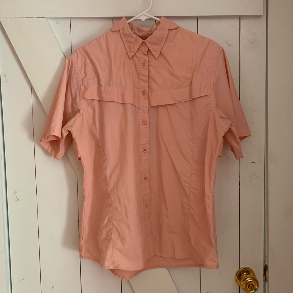 Button Down Shirt Lightweight Vented Fishing Shirt Outdoor Hiking Camp Gorpcore